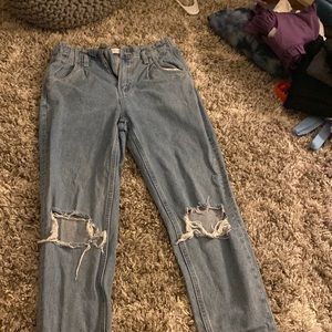 virvet high rise jeans loose fit
